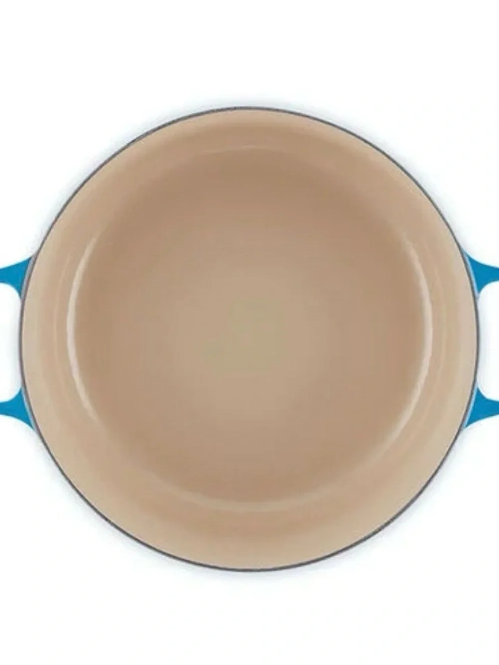 π Le Creuset Signature Round Dutch Oven #22 β Marseille Blue β n w o tπ - Picture 8 of 8